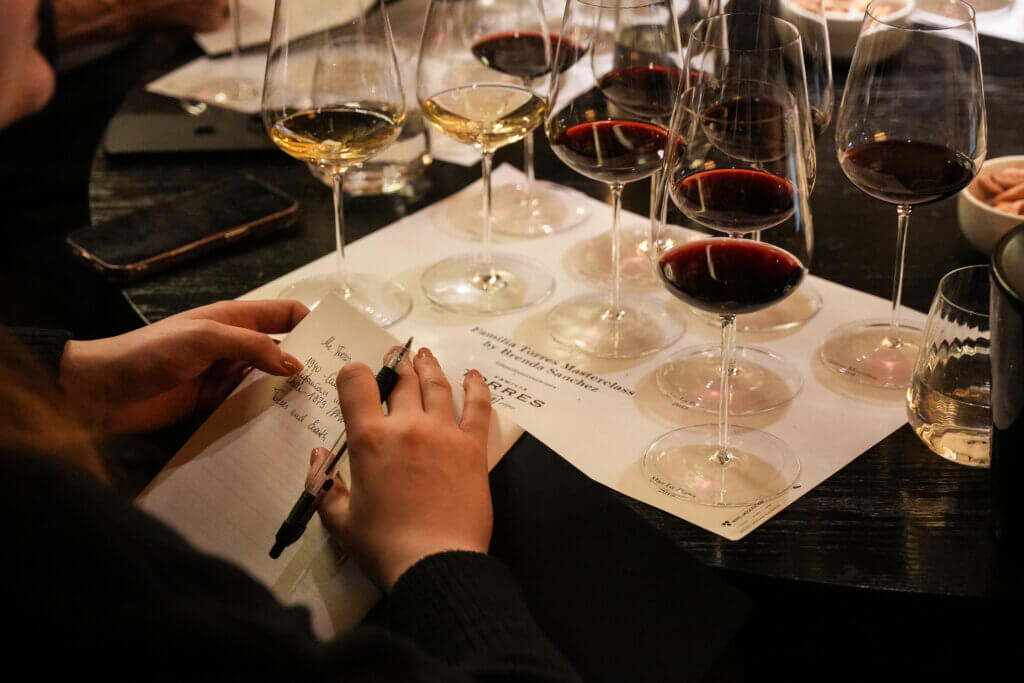 Torres Masterclass tasting October image 3