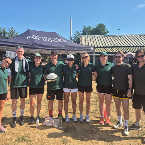 Giving rugby a try