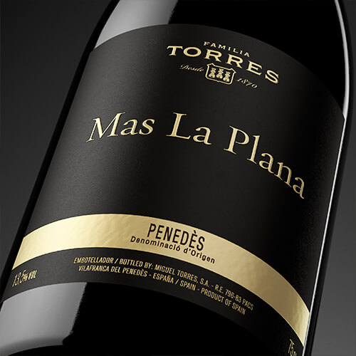 Fine wine example from the shareholder Familia Torres