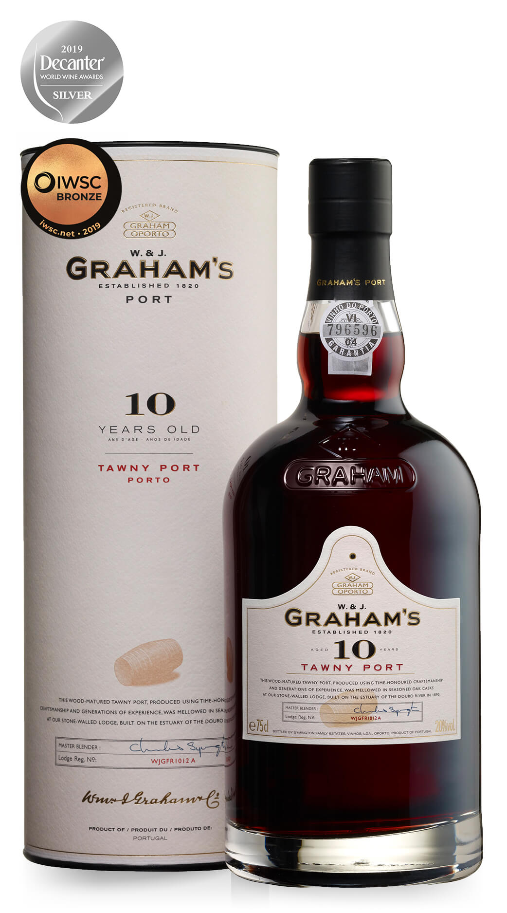 Graham S 10 Y O Tawny Port With Tube 75cl Nv Fells