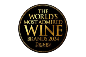 The worlds most admired wine brand 2024 medal for article