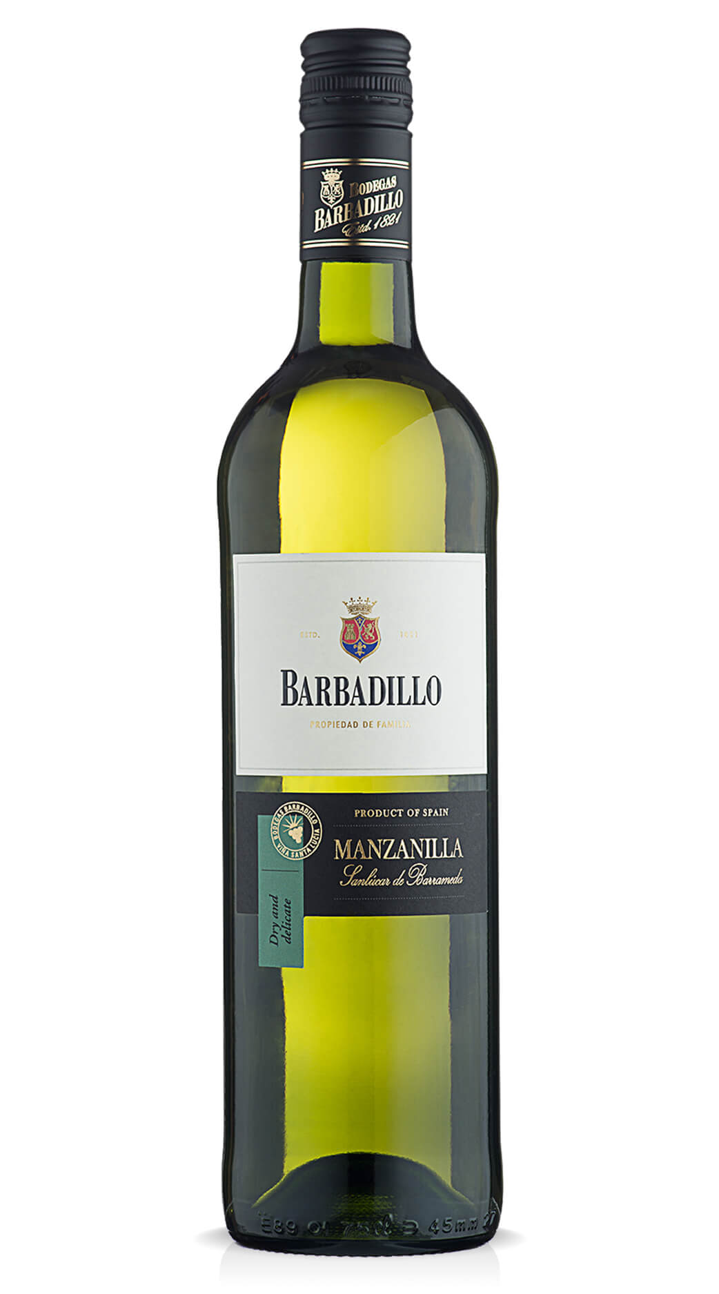 Barbadillo Manzanilla Extra Dry 75cl NV