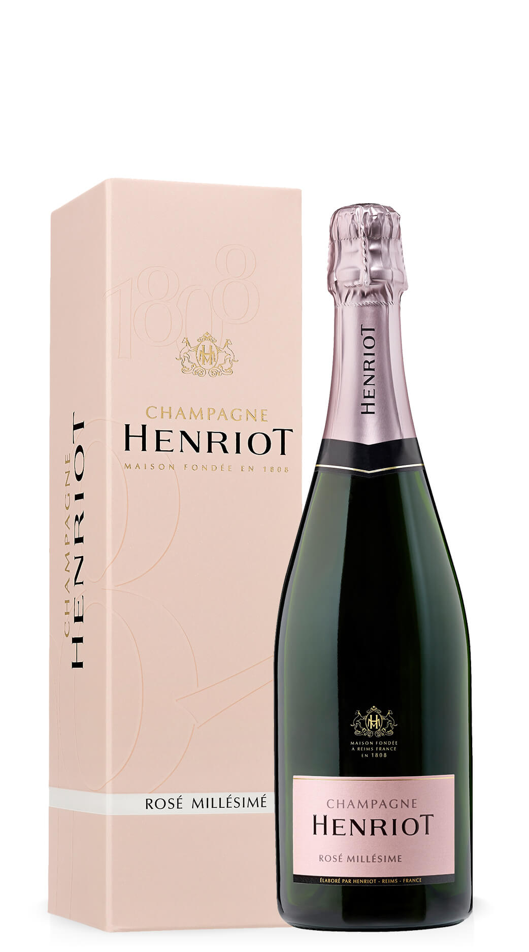 Champagne Henriot Rose Vintage with Gift Box 75cl 2008