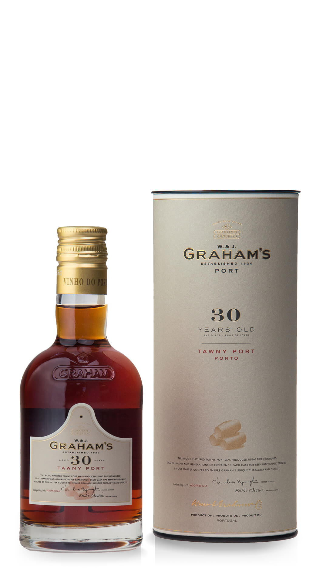 Graham’s 30 Y.O. Tawny Port with tube 20cl NV
