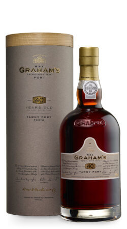 Graham’s 40 YO Tawny Port with leather tube 75cl NV